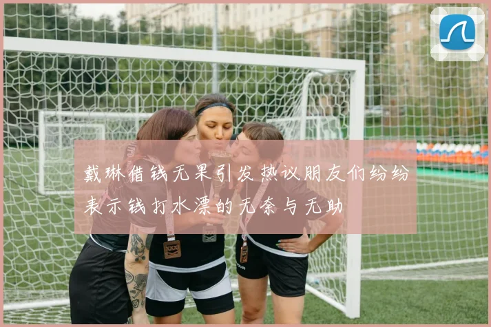 戴琳借钱无果引发热议朋友们纷纷表示钱打水漂的无奈与无助